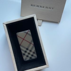 Vintage Burberry Money Clip